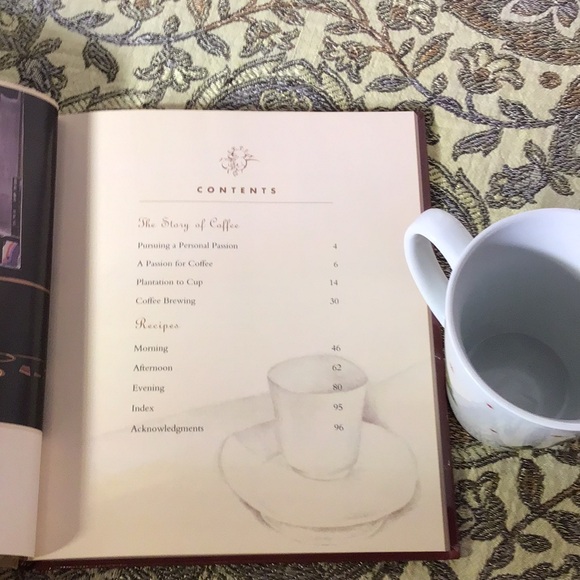 Starbucks 1994 vintage coffee cookbook and 2011 Christmas mug Great gift set! - Picture 5 of 8